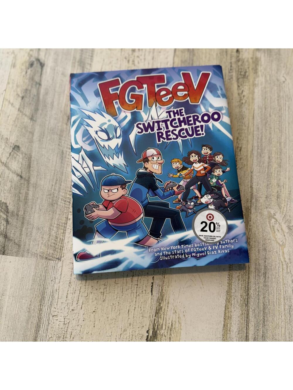 FGTeeV The Switcheroo Rescue! Graphic Novel